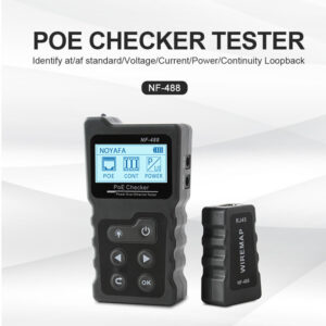 NOYAFA tester καλωδίων δικτύου NF-488 για RJ45 PoE | Εργαλεία | elabstore.gr
