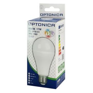 OPTONICA LED λάμπα A60 1360, 17W, 6000K, E27, 1710lm | eLabstore.gr OPTONICA LED λάμπα A60 1360, 17W, 6000K, E27, 1710lm | Φωτισμός | elabstore.gr