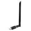 POWERTECH ασύρματος USB αντάπτορας PT-1132, 1300Mbps, 2.4/5GHz, 6dBi | Δικτυακά | elabstore.gr