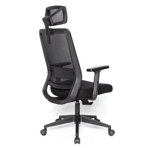 POWERTECH καρέκλα γραφείου PT-1140 με μπράτσα, ρυθμιζόμενη, μαύρη | Αναλώσιμα - Είδη Γραφείου | elabstore.gr
