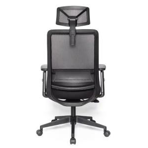 POWERTECH καρέκλα γραφείου PT-1140 με μπράτσα, ρυθμιζόμενη, μαύρη | Αναλώσιμα - Είδη Γραφείου | elabstore.gr