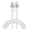POWERTECH καλώδιο USB-C σε Lightning PTR-0127, PD 20W, copper, 1m, λευκό | Καλώδια - Αντάπτορες | elabstore.gr