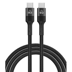 POWERTECH καλώδιο USB-C PTR-0130, PD 60W, copper, 1m, μαύρο | Καλώδια - Αντάπτορες | elabstore.gr