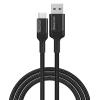 POWERTECH καλώδιο USB σε USB-C PTR-0134 PD 60W, 5Gbps, copper, 1m, μαύρο | Καλώδια - Αντάπτορες | elabstore.gr