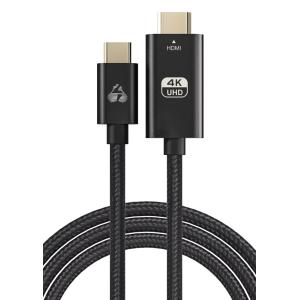 POWERTECH καλώδιο USB-C σε HDMI PTR-0137, 4K/60Hz, 10.2Gbit/s, 1m, μαύρο | Καλώδια - Αντάπτορες | elabstore.gr