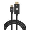 POWERTECH καλώδιο USB-C σε DisplayPort PTR-0138, 8K/120Hz, 1m, μαύρο | Καλώδια - Αντάπτορες | elabstore.gr