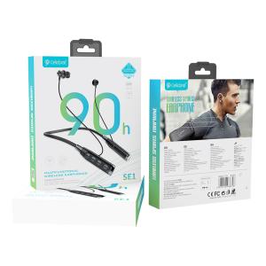 CELEBRAT earphones SE1 με μαγνήτη, Bluetooth 5.3, 800mAh, Φ12mm, μαύρα | Αξεσουάρ κινητών | elabstore.gr