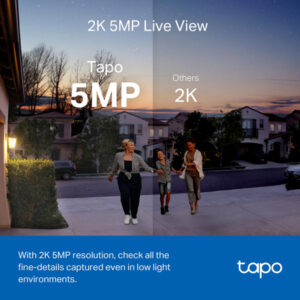 TP-LINK smart κουδούνι με κάμερα Tapo D230S1, Wi-Fi 2K, 6700mAh, Ver 1.0 | eLabstore.gr