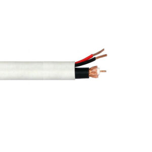 Κάμερα Cable  100M/Roll Cctv Mini RG59/2x 2.50mm2, 75 ohm, White, 100m | Καλώδια Συστημ.Ασφαλείας | elabstore.gr