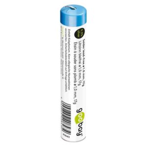 GOOBAY σύρμα συγκόλλησης 40843, Φ 1mm, χωρίς αλογόνο, 17g | Εργαλεία | elabstore.gr