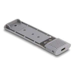 DELOCK θήκη για M.2 NVMe PCIe/SATA SSD 42019, tool free, 10Gbps, μαύρη | Συνοδευτικά PC | elabstore.gr