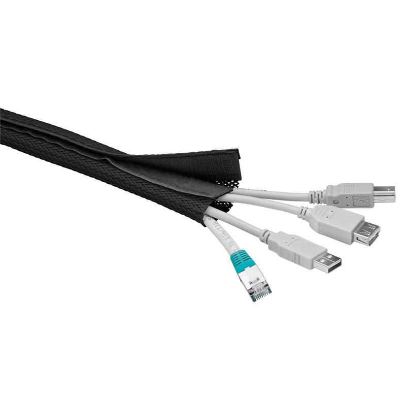 GOOBAY δεματικό καλωδίων 51919, Φ 40mm, 1.8m, μαύρο | eLabstore.gr GOOBAY δεματικό καλωδίων 51919, Φ 40mm, 1.8m, μαύρο | Καλώδια - Αντάπτορες | elabstore.gr