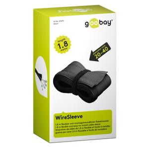 GOOBAY δεματικό καλωδίων 51919, Φ 40mm, 1.8m, μαύρο | eLabstore.gr GOOBAY δεματικό καλωδίων 51919, Φ 40mm, 1.8m, μαύρο | Καλώδια - Αντάπτορες | elabstore.gr
