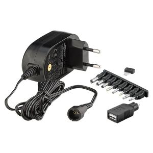 GOOBAY universal τροφοδοτικό 59029 με 9x βύσματα, 3V-12V, 18W/1.5A | Τροφοδοσία Ρεύματος | elabstore.gr
