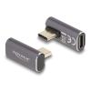 DELOCK αντάπτορας USB-C 60048, αρσενικό σε θηλυκό, 100W, 40Gbps, γκρι | eLabstore.gr DELOCK αντάπτορας USB-C 60048, αρσενικό σε θηλυκό, 100W, 40Gbps, γκρι | Καλώδια - Αντάπτορες | elabstore.gr