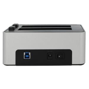 DELOCK docking station 63991, clone function, 2x 2.5/3.5" SSD/HDD, 5Gbps | eLabstore.gr