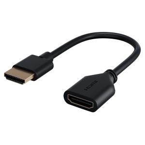 GOOBAY αντάπτορας HDMI 64824, εύκαμπτος, 4K, 18Gbit/s, μαύρος | Καλώδια - Αντάπτορες | elabstore.gr