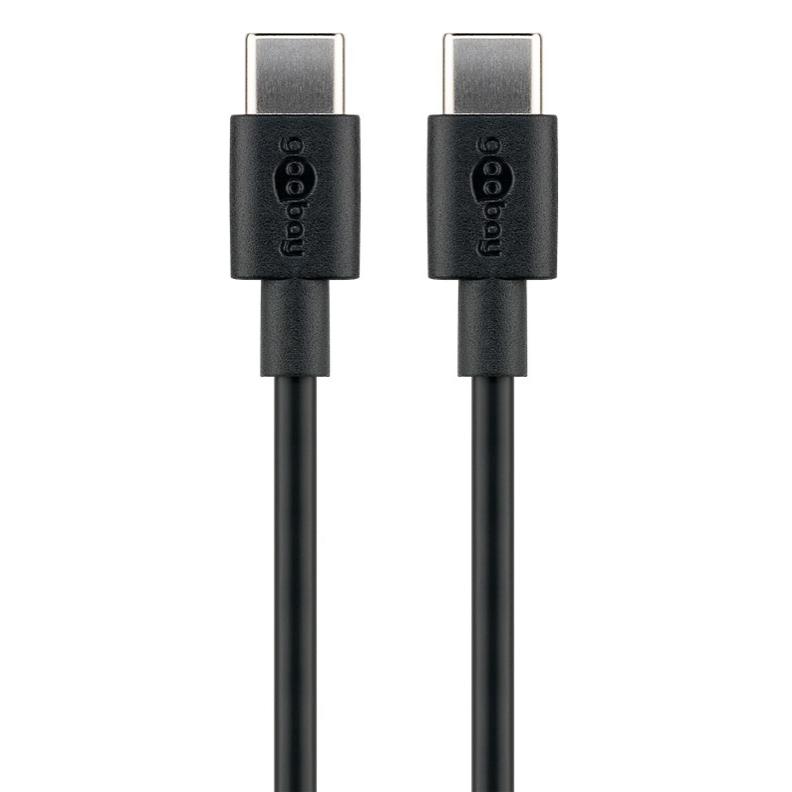 GOOBAY καλώδιο USB-C 66318, 60W, 480Mbps, 1m, μαύρο | eLabstore.gr GOOBAY καλώδιο USB-C 66318, 60W, 480Mbps, 1m, μαύρο | Καλώδια - Αντάπτορες | elabstore.gr