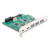 DELOCK κάρτα επέκτασης PCI x1 σε 3x USB/2x USB-C/19-pin 90109, 5Gbps | PC & Αναβάθμιση | elabstore.gr
