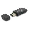 DELOCK card reader 91602 για SD & micro SD, USB, 480Mbps, μαύρο | Συνοδευτικά PC | elabstore.gr