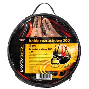 MOJE AUTO ζεύγος καλωδίων φόρτισης μπαταρίας 94-035, 200A, 2m | Gadgets - Αξεσουάρ | elabstore.gr