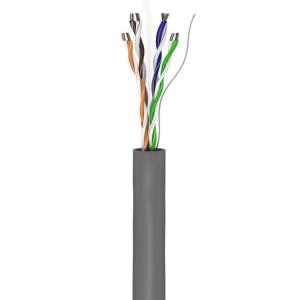 GOOBAY καλώδιο δικτύου 95695, CAT 6 U/UTP, CCA, 305m, γκρι | Καλώδια - Αντάπτορες | elabstore.gr