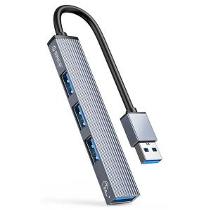 ORICO USB hub AH-A13, 4x USB ports, γκρι | Συνοδευτικά PC | elabstore.gr