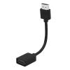 POWERTECH αντάπτορας HDMI CAB-H167, 4K/60Hz, 0.10m, μαύρος | Καλώδια - Αντάπτορες | elabstore.gr