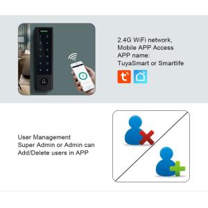 SECUKEY πληκτρολόγιο πρόσβασης CH3-WIFI-EM+MF με κωδικό & κάρτα, Wi-Fi | Access Control | elabstore.gr