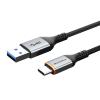 CABLETIME καλώδιο USB-C σε USB CT-AMCMG1, 3A, 5Gbps, 1m, μαύρο | Καλώδια - Αντάπτορες | elabstore.gr