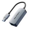 CABLETIME αντάπτορας USB σε RJ45 CT-AML2500, 2.5Gbps, γκρι | Δικτυακά | elabstore.gr