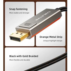 CABLETIME καλώδιο USB-C σε DisplayPort CT-CBD8K, 8K/60Hz, 2m, μαύρο | eLabstore.gr CABLETIME καλώδιο USB-C σε DisplayPort CT-CBD8K, 8K/60Hz, 2m, μαύρο | Καλώδια - Αντάπτορες | elabstore.gr