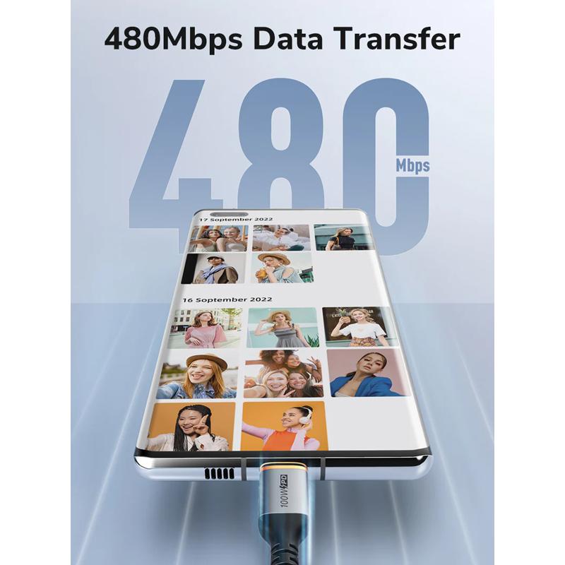 CABLETIME καλώδιο USB-C CT-CM100, 100W PD, 1m, μαύρο | eLabstore.gr CABLETIME καλώδιο USB-C CT-CM100, 100W PD, 1m, μαύρο | Καλώδια - Αντάπτορες | elabstore.gr
