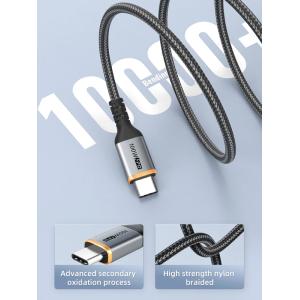 CABLETIME καλώδιο USB-C CT-CM100, 100W PD, 2m, μαύρο | Καλώδια - Αντάπτορες | elabstore.gr