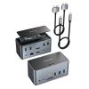 CABLETIME docking station DOCK162-AG2, θήκη SSD, 15 θύρες, 4K 100W, γκρι | Συνοδευτικά PC | elabstore.gr