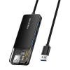 CABLETIME USB hub CT-HUBT2-PB, 4x θυρών, 5Gbps, 1m, μαύρο | Συνοδευτικά PC | elabstore.gr