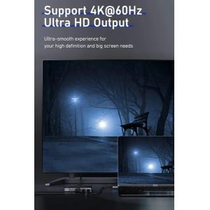 CABLETIME multi-port σε HDMI switch CT-PS41-GB1, 4 σε 1, 4K/60Hz, γκρι | Καλώδια - Αντάπτορες | elabstore.gr