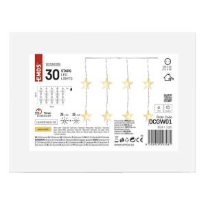 EMOS διακοσμητικά LED λαμπάκια κουρτίνα DCGW01, 2.56W, 120x90cm, IP44 | Οικιακός εξοπλισμός | elabstore.gr
