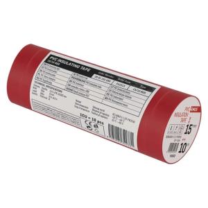 EMOS μονωτική ταινία F61513, 15mmx10m, -25~90°C, 40kV/mm, κόκκινη, 10τμχ | Εργαλεία | elabstore.gr