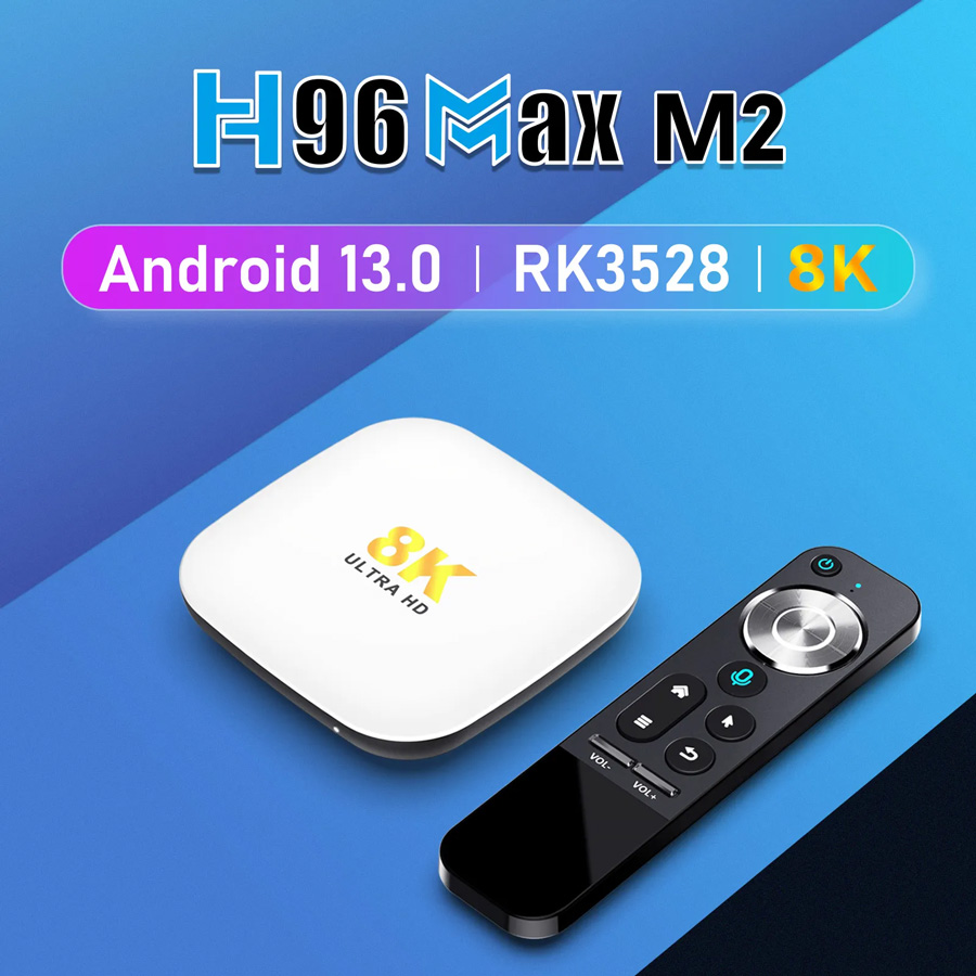 H96 TV Box Μ2, 8K, RK3528, 4/64GB, WiFi, Bluetooth, Android 13 | eLabstore.gr H96 TV Box Μ2, 8K, RK3528, 4/64GB, WiFi, Bluetooth, Android 13 | Εικόνα & Ήχος | elabstore.gr