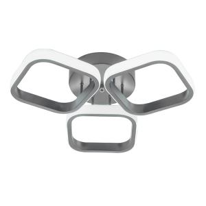 POWERTECH LED φωτιστικό οροφής HLL-0117, 24W, 4000K, Φ38x9cm, γκρι | Φωτισμός | elabstore.gr