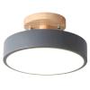 POWERTECH LED φωτιστικό οροφής HLL-0119, 12W, 4000K, Φ18x12cm, γκρι | Φωτισμός | elabstore.gr