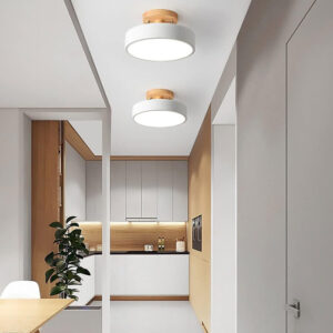POWERTECH LED φωτιστικό οροφής HLL-0120, 12W, 4000K, Φ18x12cm, λευκό | Φωτισμός | elabstore.gr