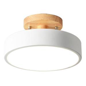 POWERTECH LED φωτιστικό οροφής HLL-0120, 12W, 4000K, Φ18x12cm, λευκό | Φωτισμός | elabstore.gr