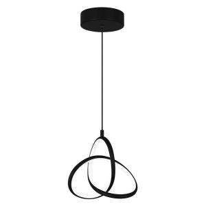 POWERTECH LED φωτιστικό οροφής HLL-0123, 15W, 4000K, Φ22cm x 1m, μαύρο | Φωτισμός | elabstore.gr