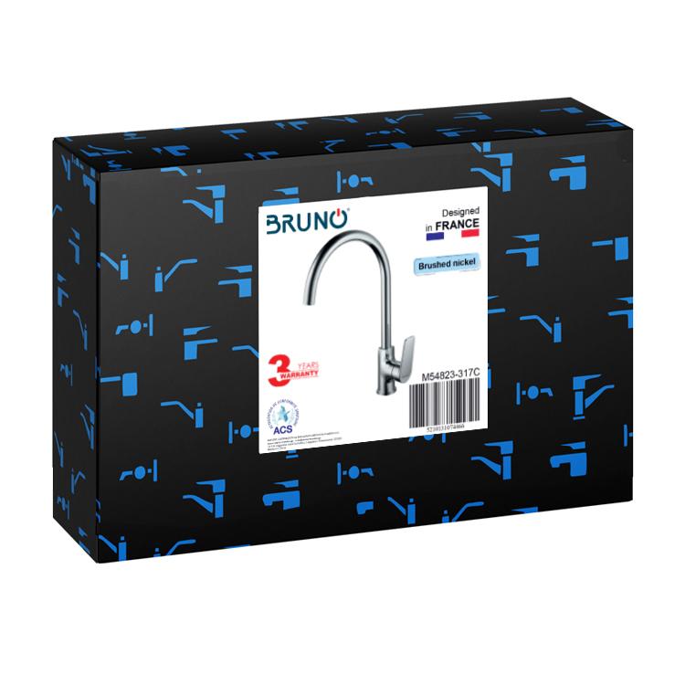 BRUNO μπαταρία πάγκου κουζίνας M54823-317C, αναμεικτική, ασημί | eLabstore.gr BRUNO μπαταρία πάγκου κουζίνας M54823-317C, αναμεικτική, ασημί - Image 6