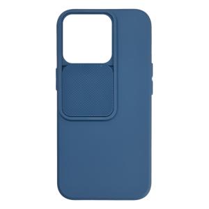 POWERTECH Θήκη Camshield Soft MOB-1885 για iPhone 15 Pro, μπλε | Αξεσουάρ κινητών | elabstore.gr