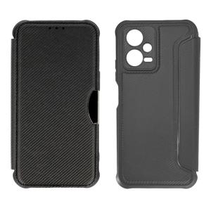POWERTECH θήκη Razor Carbon MOB-1909 για Xiaomi Note 12/Poco X5, μαύρη | Αξεσουάρ κινητών | elabstore.gr