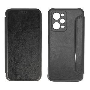 POWERTECH θήκη Razor Leather MOB-1914, Xiaomi Note 12 Pro/X5 Pro, μαύρη | Αξεσουάρ κινητών | elabstore.gr