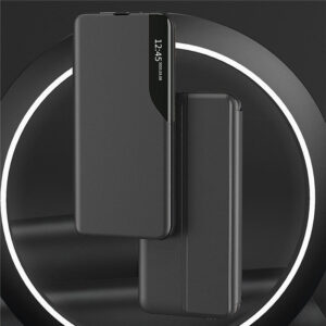 POWERTECH θήκη Smart view MOB-1917 για Samsung S23 Ultra, μαύρη | Αξεσουάρ κινητών | elabstore.gr